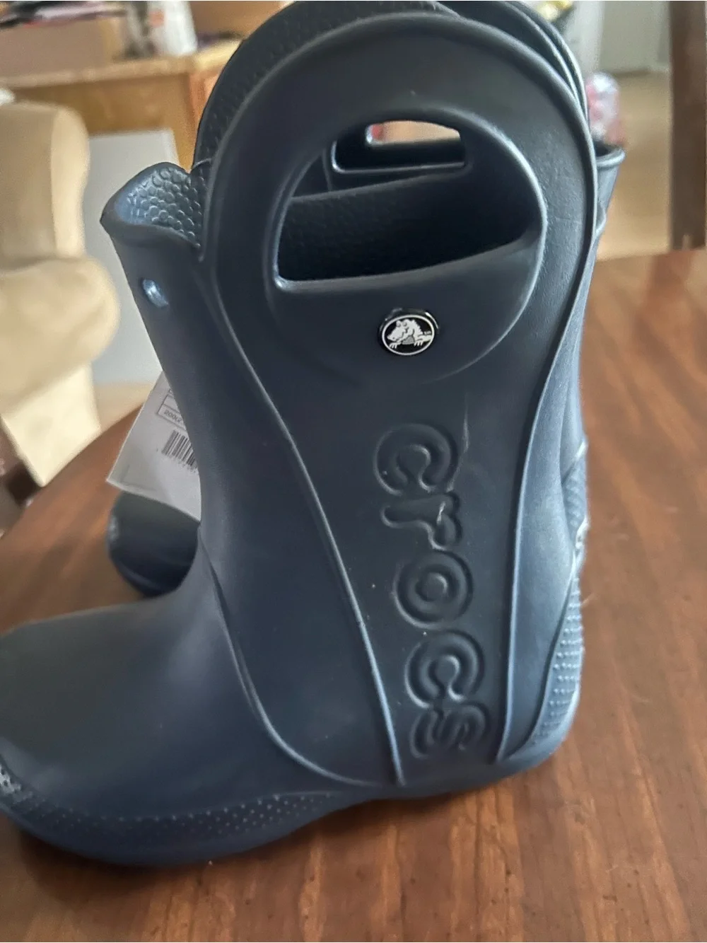 CROCS Kids navy blue Waterproof Rain & Snow Boots